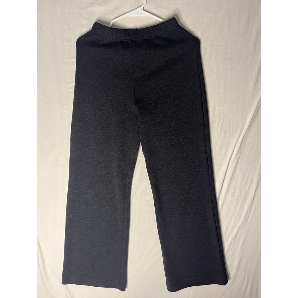 Lacoste Chino 100% Wool Trousers Pants Women's Size 4/36 Black Casual